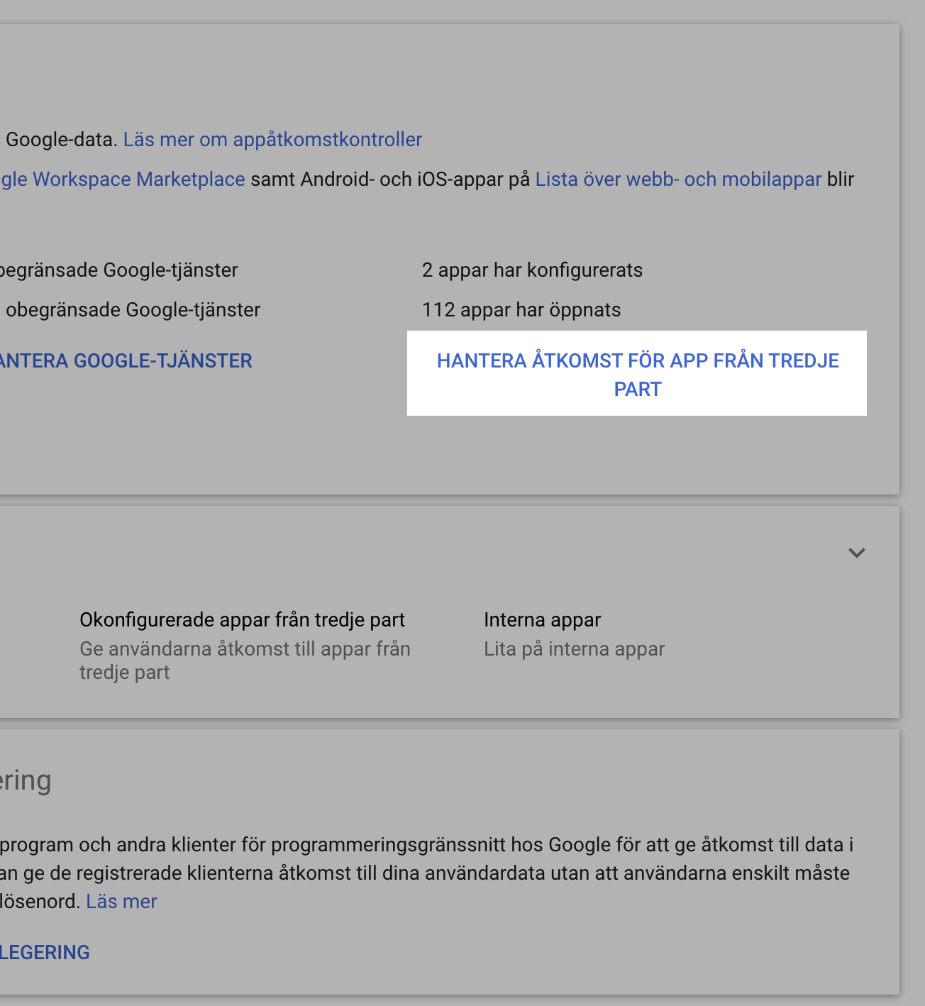Lägga till Exam.net som en betrodd app i Google Workspace for Education