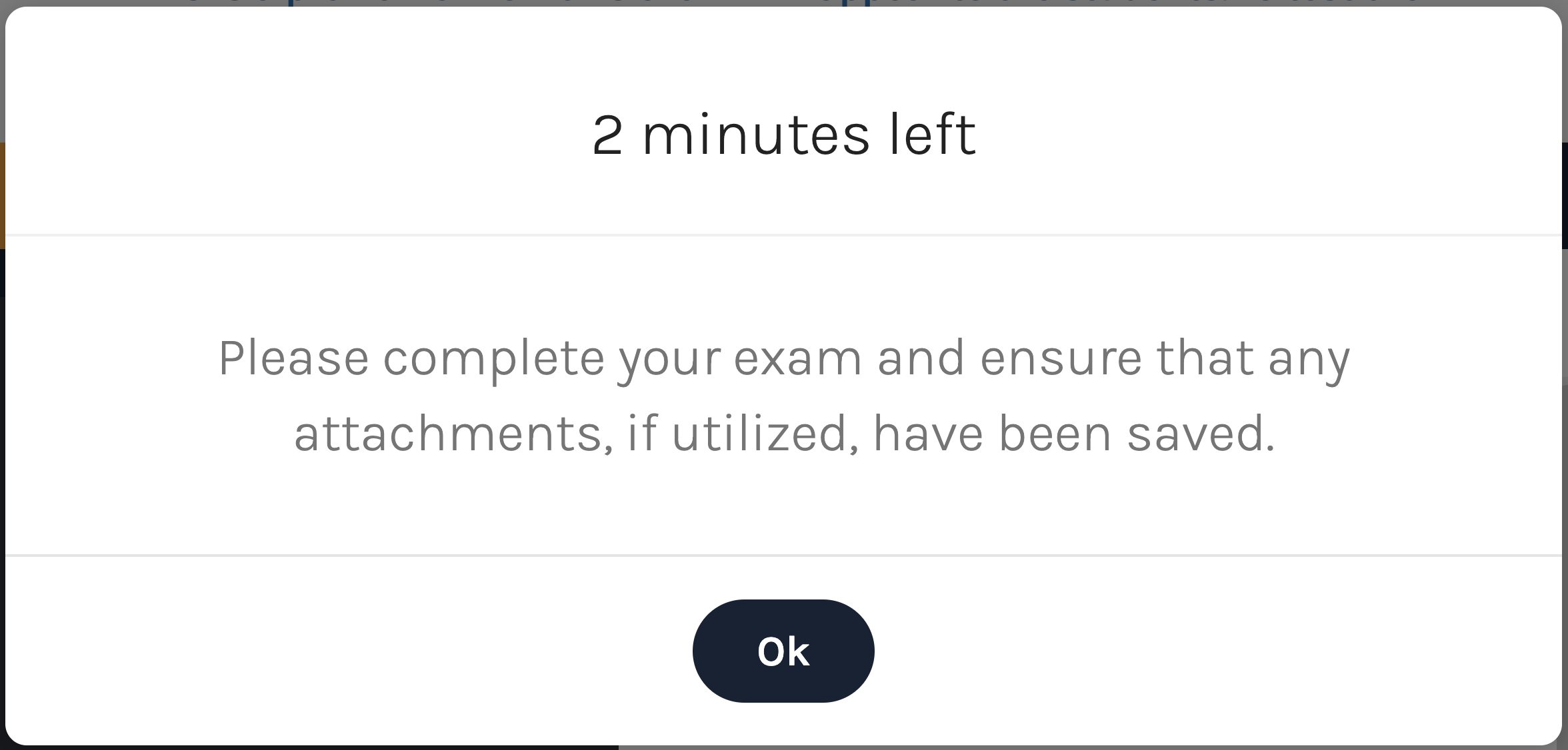 Set a time limit